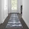 Flash Furniture 2' x 7' Gray Distressed Olefin Area Rug OKR-RG1102-27-GY-GG - alternate 1